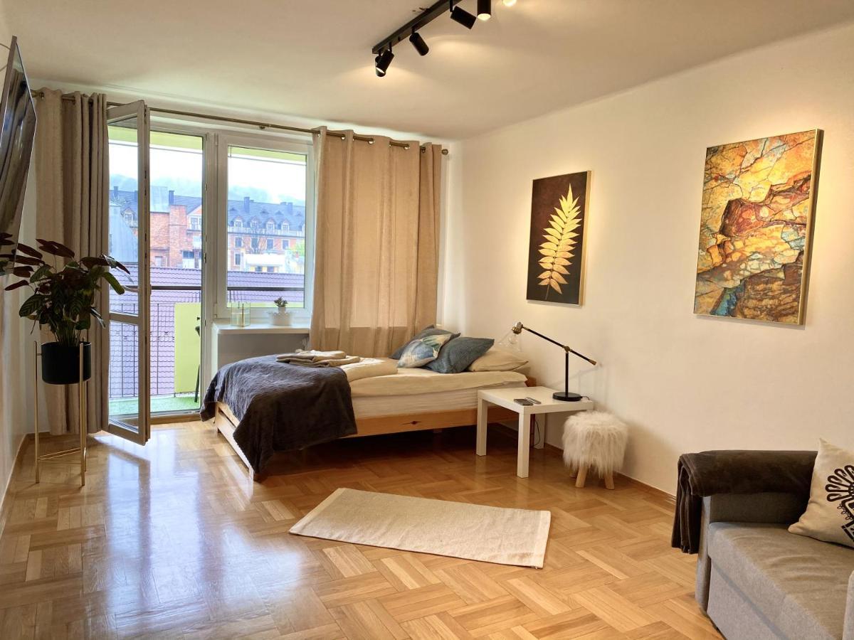 Uroczy Apartament 50 Metrow Od Krupowek, 2 Osobne Sypialnie Zakopane Exteriér fotografie